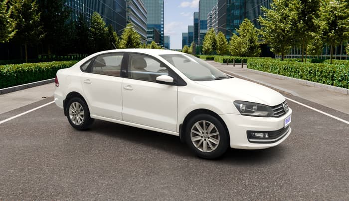 2017 Volkswagen Vento HIGHLINE PETROL AT, Petrol, Automatic, 62,455 km, Right Front Diagonal