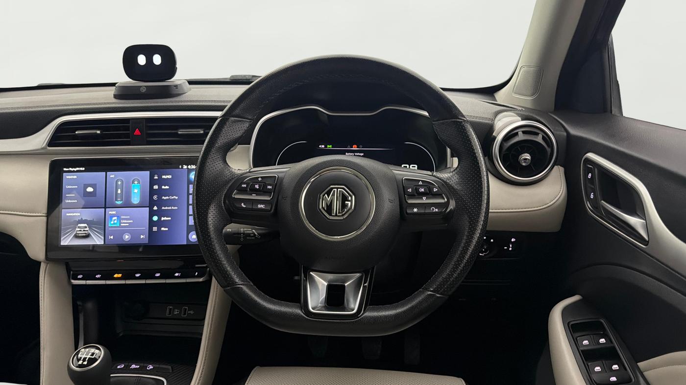 2022 MG ASTOR SHARP 1.5 MT, Petrol, Manual, 35,224 km, Steering Wheel Close Up