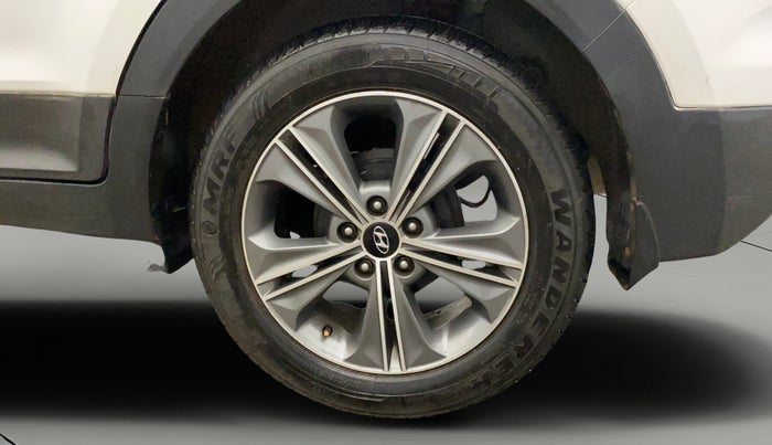 2017 Hyundai Creta SX PLUS AT 1.6 PETROL, Petrol, Automatic, 62,301 km, Left Rear Wheel