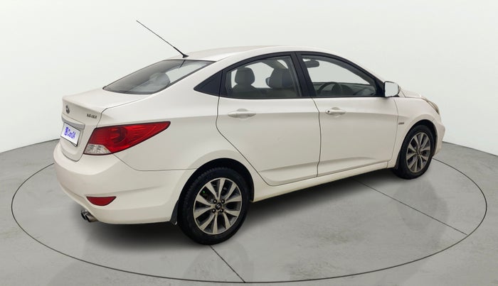 2014 Hyundai Verna FLUIDIC 1.6 CRDI SX, Diesel, Manual, 73,918 km, Right Back Diagonal