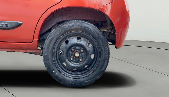 2013 Maruti Alto K10 VXI, Petrol, Manual, 1,07,475 km, Left Rear Wheel