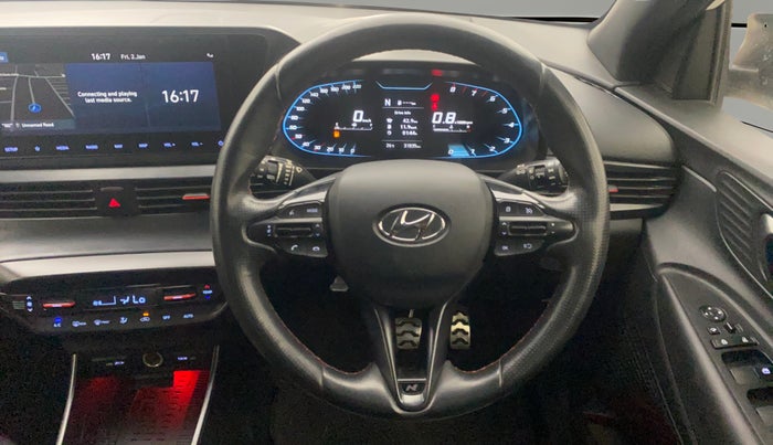2022 Hyundai NEW I20 N LINE N8 1.0 TURBO GDI IMT, Petrol, Manual, 31,790 km, Steering Wheel Close Up