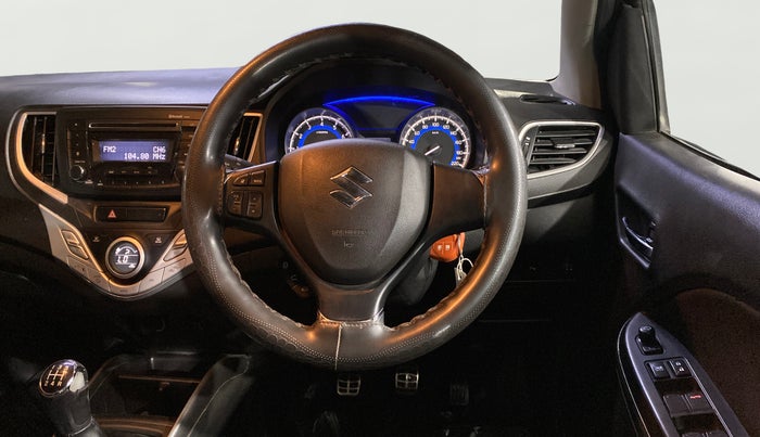 2018 Maruti Baleno DELTA PETROL 1.2, Petrol, Manual, 51,002 km, Steering Wheel Close Up
