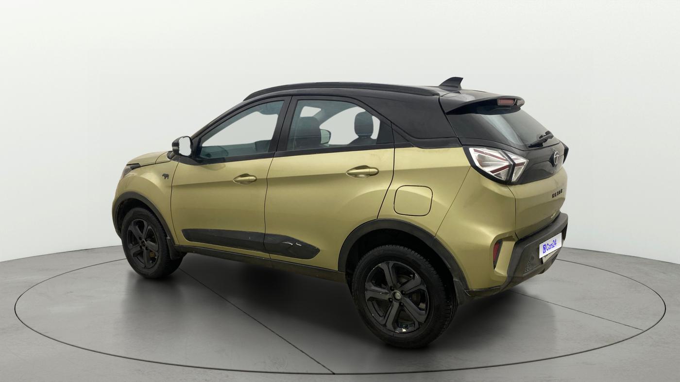 2022 Tata NEXON XZA PLUS (PREMIUM) KAZIRANGA DIESEL, Diesel, Automatic, 1,36,650 km, Left Back Diagonal
