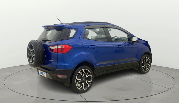 2018 Ford Ecosport TITANIUM 1.5L SIGNATURE EDITION (SUNROOF) PETROL, CNG, Manual, 47,062 km, Right Back Diagonal