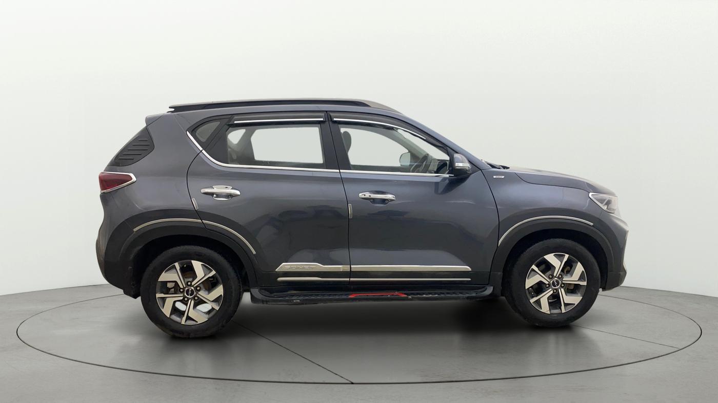 2021 KIA SONET HTX 1.0 IMT, Petrol, Manual, 78,600 km, Right Side View