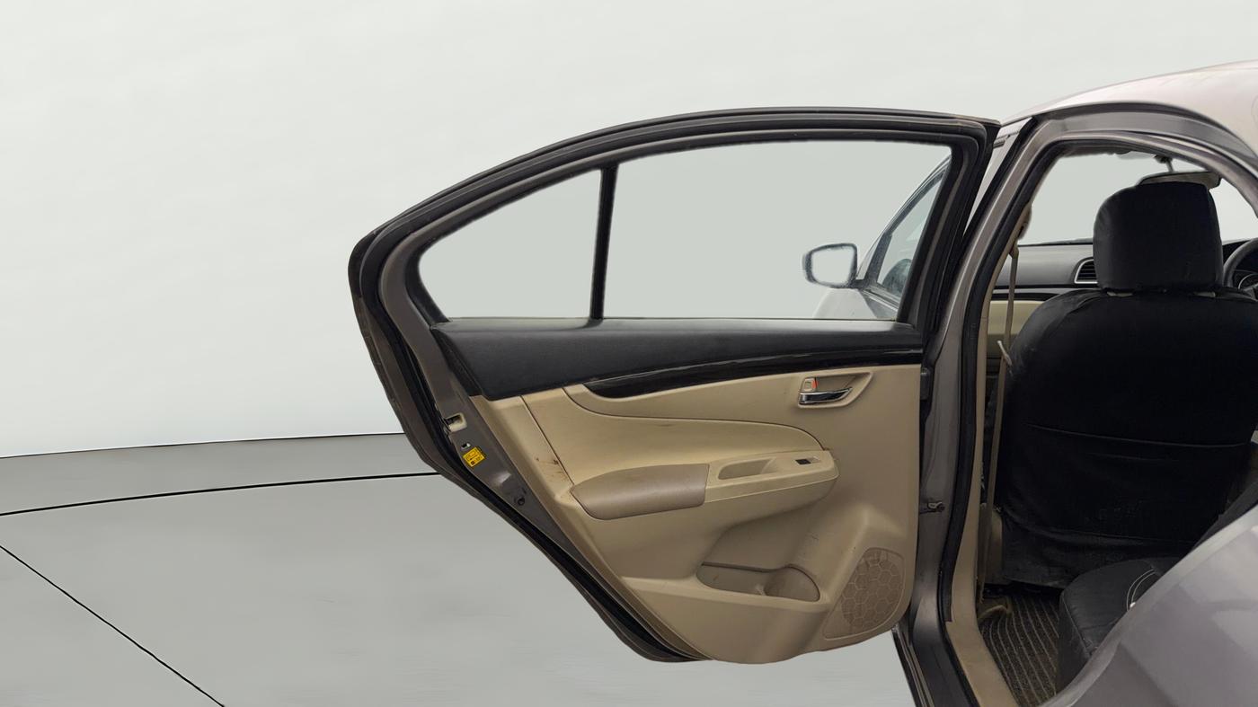 2017 Maruti Ciaz SIGMA 1.4 MT PETROL, Petrol, Manual, 54,982 km, LHS Rear Door