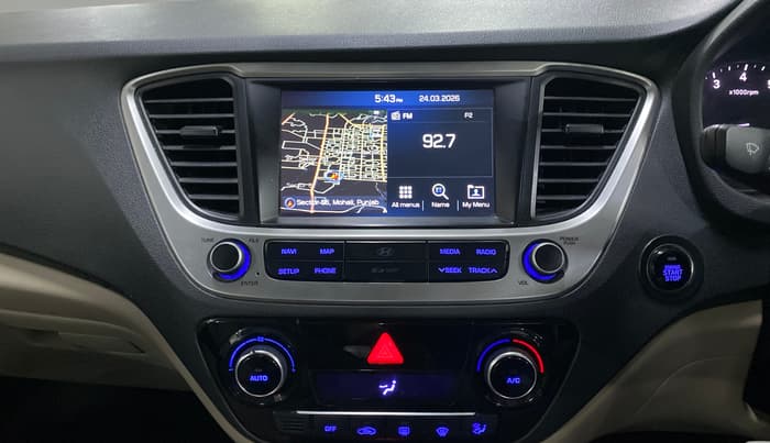 2019 Hyundai Verna 1.6 VTVT SX O, Petrol, Manual, 89,129 km, Air Conditioner