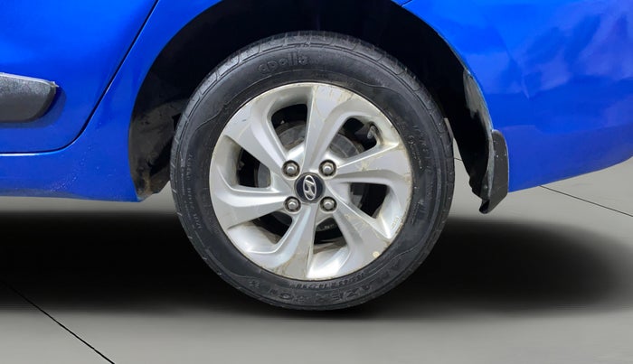 2017 Hyundai Xcent SX 1.2, Petrol, Manual, 30,577 km, Left Rear Wheel