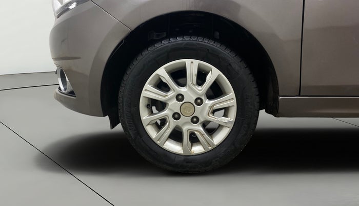 2017 Tata Tiago XZA PETROL, Petrol, Automatic, 47,343 km, Left Front Wheel