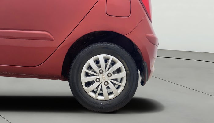 2013 Hyundai i10 SPORTZ 1.2 AT, Petrol, Automatic, 82,535 km, Left Rear Wheel
