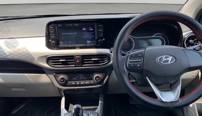 2022 Hyundai GRAND I10 NIOS SPORTZ AMT 1.2 KAPPA VTVT, Petrol, Automatic, 39,049 km, Air Conditioner