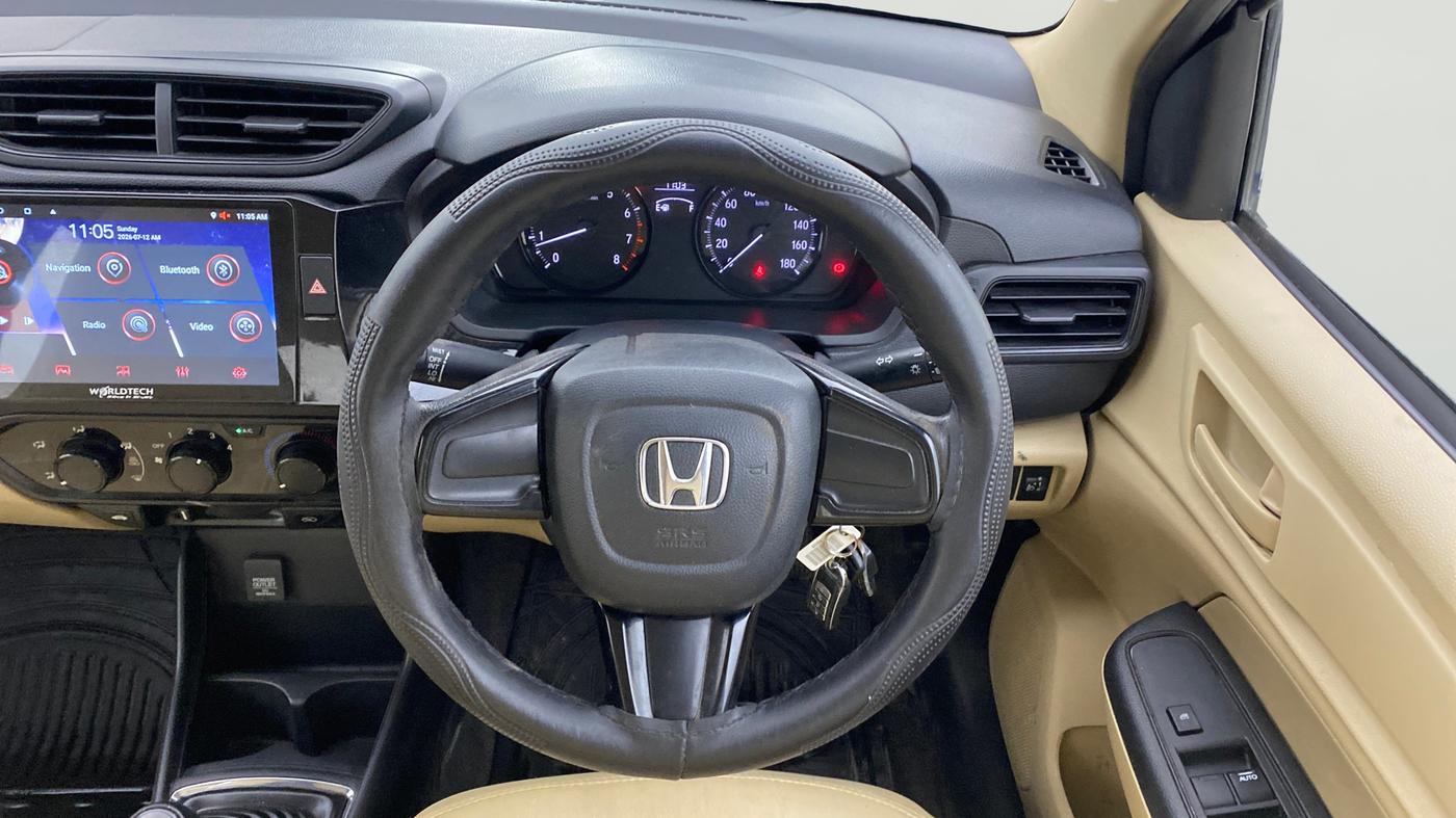 2021 Honda Amaze 1.2L I-VTEC E, Petrol, Manual, 36,145 km, Steering Wheel Close Up