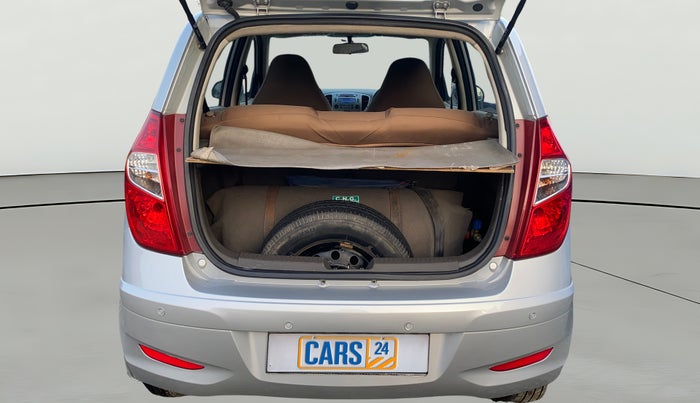 2014 Hyundai i10 SPORTZ 1.1, CNG, Manual, 87,563 km, Boot Open Zoomed View