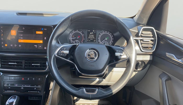 2022 Skoda KUSHAQ STYLE 1.5L TSI DSG, Petrol, Automatic, 79,930 km, Steering Wheel Close Up