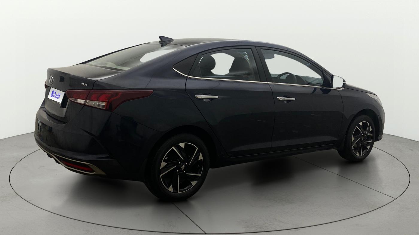 2021 Hyundai Verna SX (O) 1.5 VTVT IVT, Petrol, Automatic, 44,578 km, Right Back Diagonal