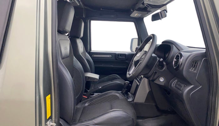 2021 Mahindra Thar LX  P 4WD AT CONVERTIBLE, Petrol, Automatic, 25,056 km, Right Side Front Door Cabin