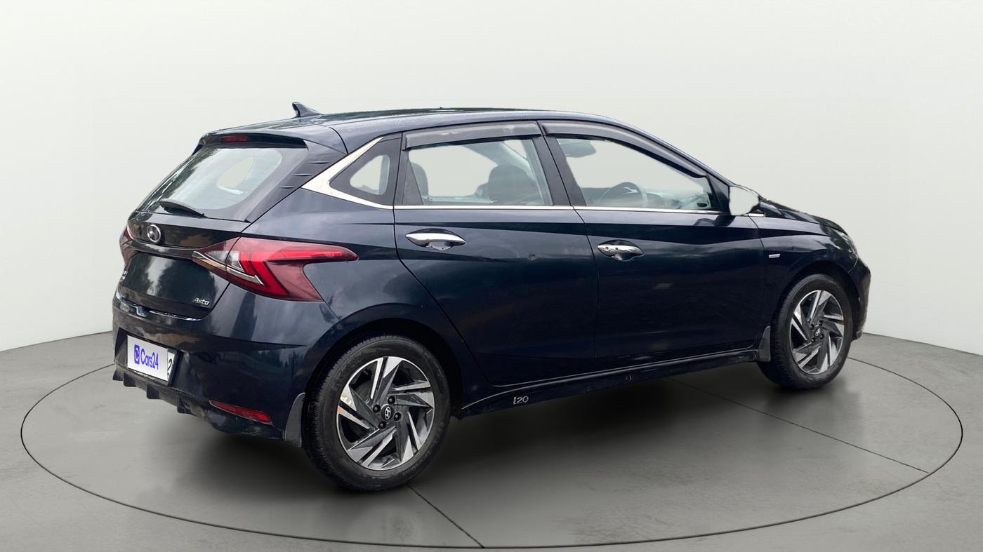 2022 Hyundai NEW I20 ASTA (O) 1.2 AT, Petrol, Automatic, 37,076 km, Right Back Diagonal