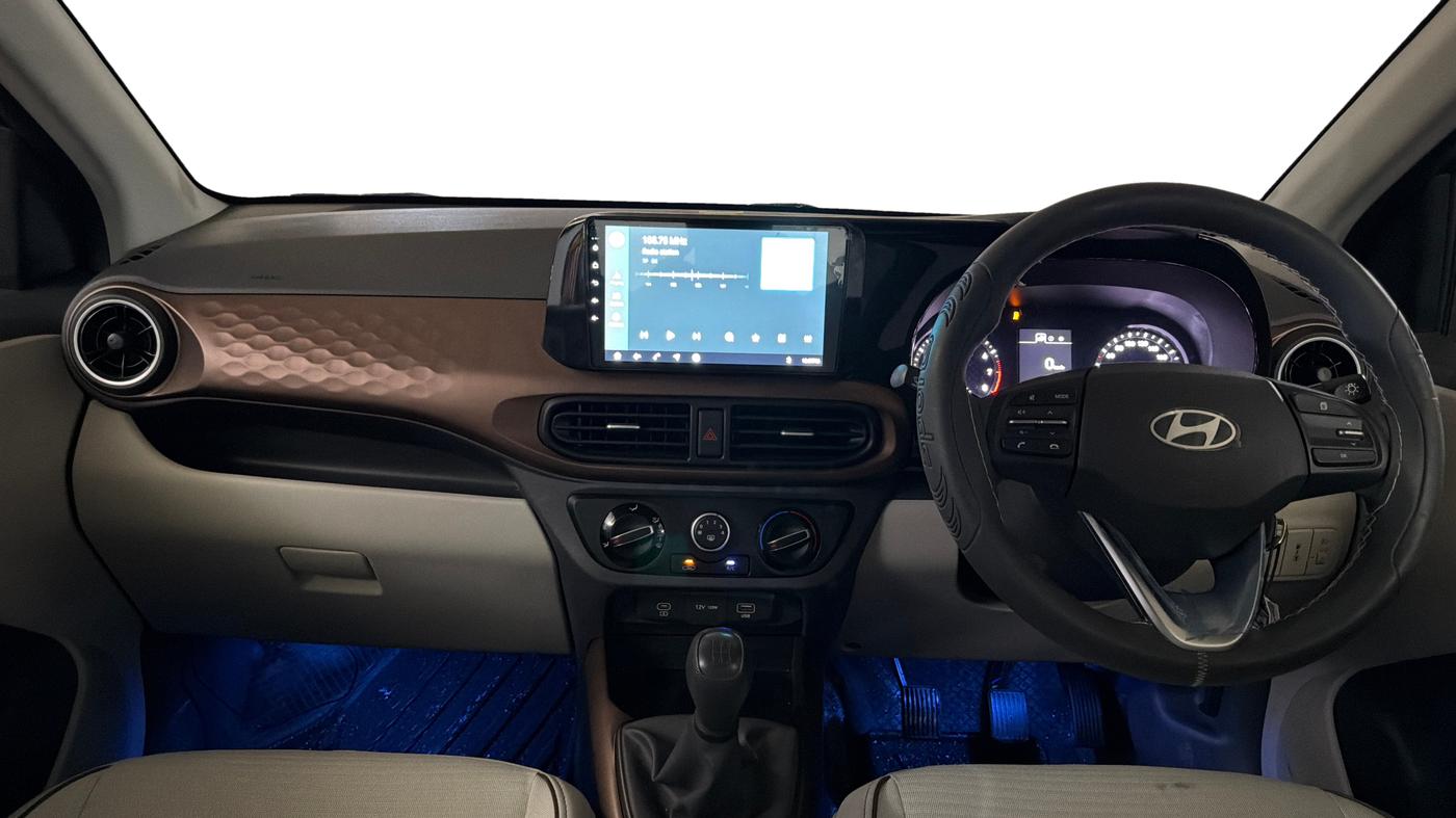2026 Hyundai AURA S 1.2 CNG, CNG, Manual, 591 km, Dashboard