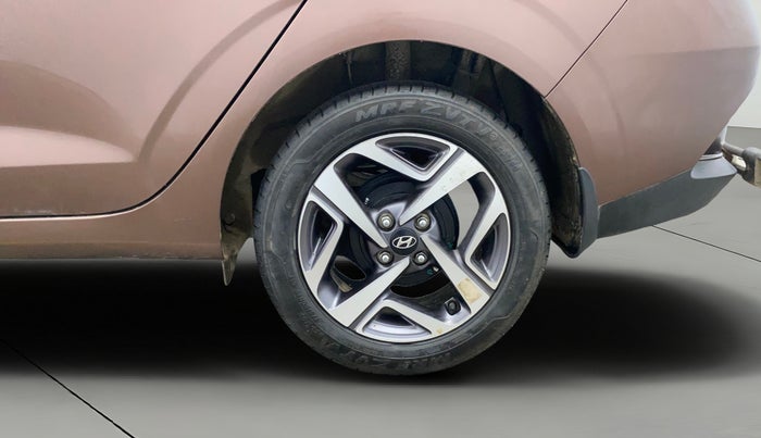 2021 Hyundai AURA SX 1.2, Petrol, Manual, 26,876 km, Left Rear Wheel