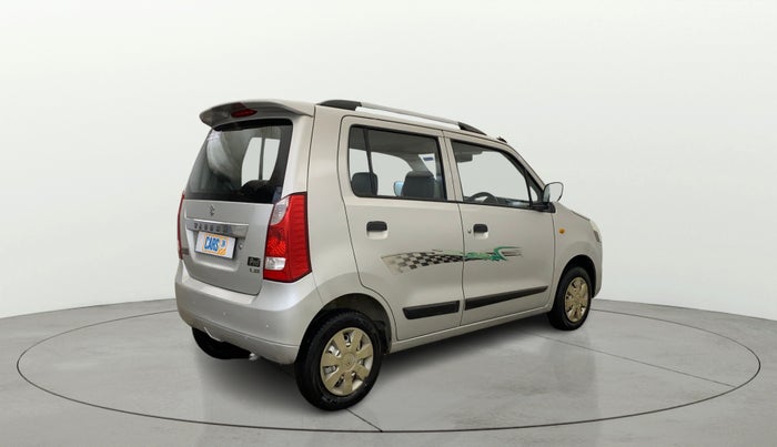 2014 Maruti Wagon R 1.0 LXI, Petrol, Manual, 60,043 km, Right Back Diagonal
