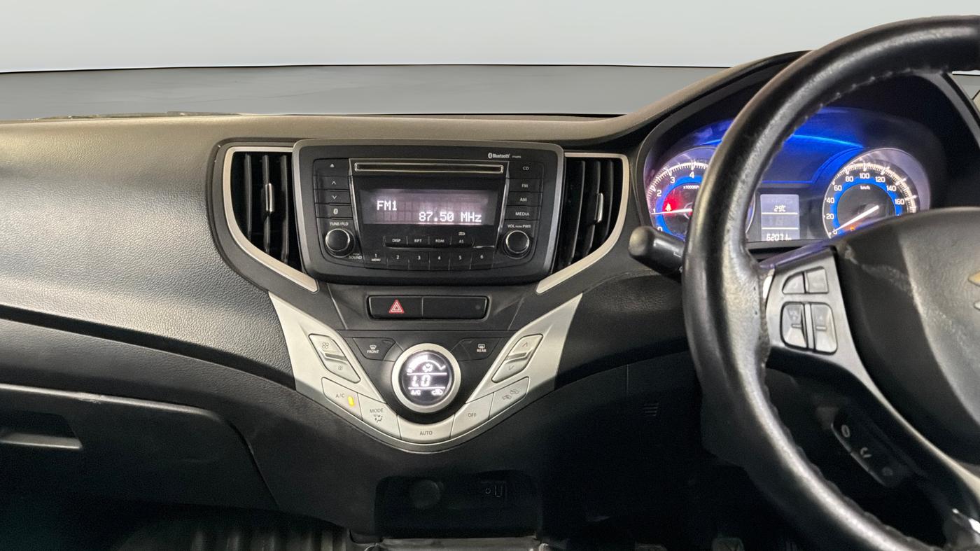 2016 Maruti Baleno DELTA PETROL 1.2, Petrol, Manual, 62,069 km, Air Conditioner