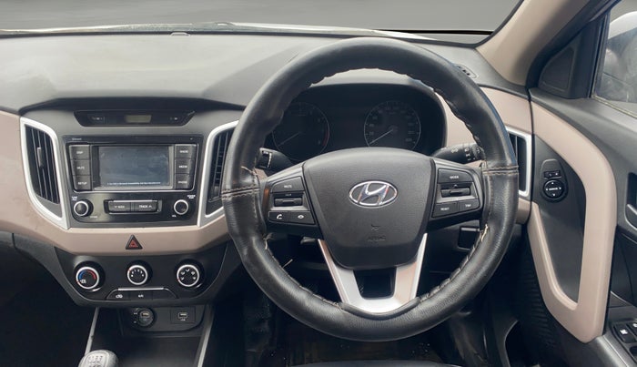 2018 Hyundai Creta E PLUS 1.6 PETROL, Petrol, Manual, 24,163 km, Steering Wheel Close Up