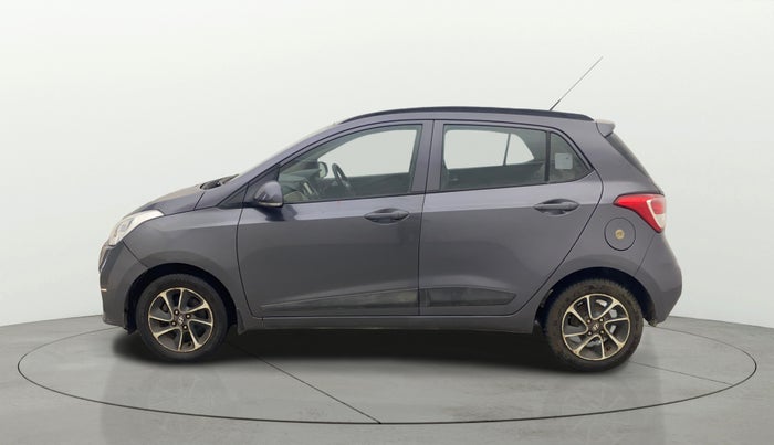 2017 Hyundai Grand i10 SPORTZ (O) AT 1.2 KAPPA VTVT, Petrol, Automatic, 77,325 km, Left Side