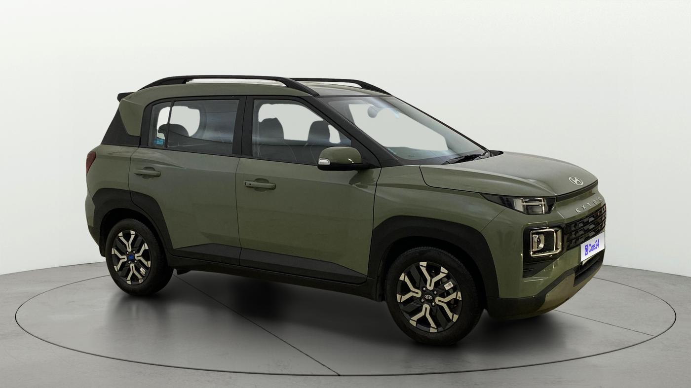 2024 Hyundai EXTER SX(O) CONNECT 1.2 AMT, Petrol, Automatic, 12,899 km, Right Front Diagonal