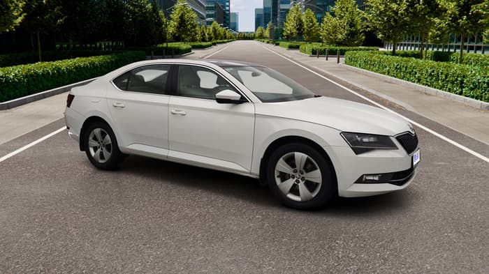 2018 Skoda Superb STYLE 1.8 TSI AT, Petrol, Automatic, 53,904 km, Right Front Diagonal