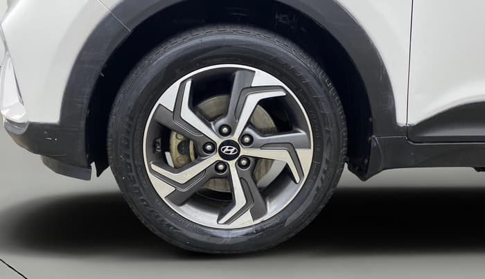 2019 Hyundai Creta SX SPORTS EDITION 1.6 PETROL DUAL TONE, Petrol, Manual, 35,189 km, Left Front Wheel