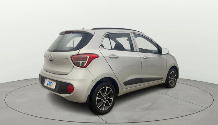 2018 Hyundai Grand i10 SPORTZ AT 1.2 KAPPA VTVT, Petrol, Automatic, 40,043 km, Right Back Diagonal