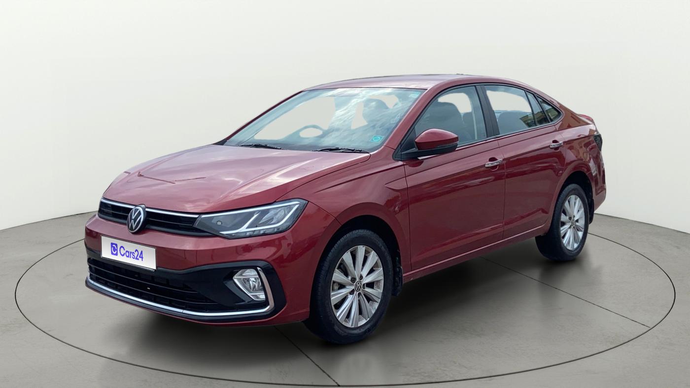 2022 Volkswagen VIRTUS HIGHLINE TSI 1.0 MT, Petrol, Manual, 16,832 km, Left Front Diagonal