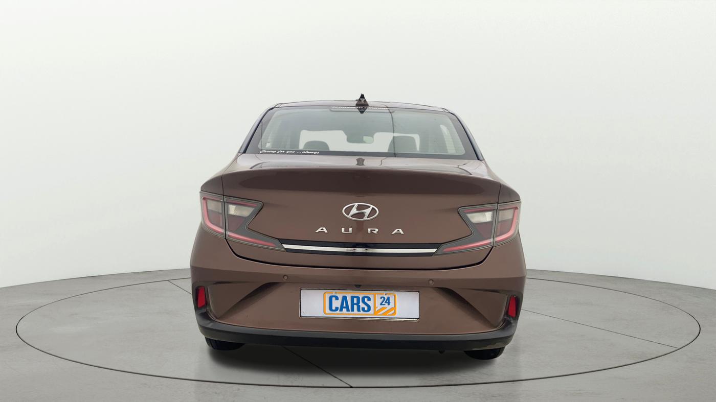 2021 Hyundai AURA SX PLUS 1.2 AMT, Petrol, Automatic, 93,864 km, Back/Rear