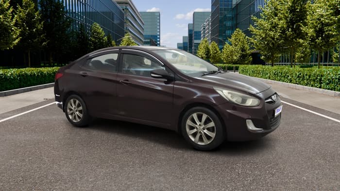 2013 Hyundai Verna FLUIDIC 1.6 VTVT SX, Petrol, Manual, 89,140 km, Right Front Diagonal