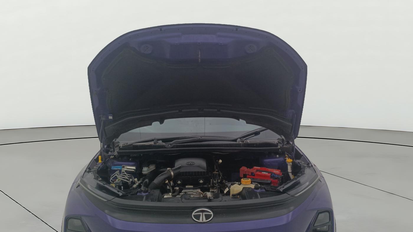 2023 Tata NEXON FEARLESS PURPLE + SUNROOF DUAL TONE 1.2 PETROL, Petrol, Manual, 25,480 km, Open Bonet