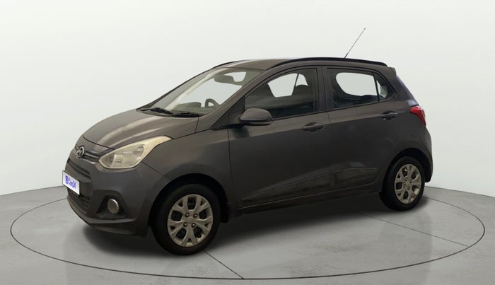 2016 Hyundai Grand i10 SPORTZ 1.2 KAPPA VTVT, Petrol, Manual, 30,878 km, Left Front Diagonal
