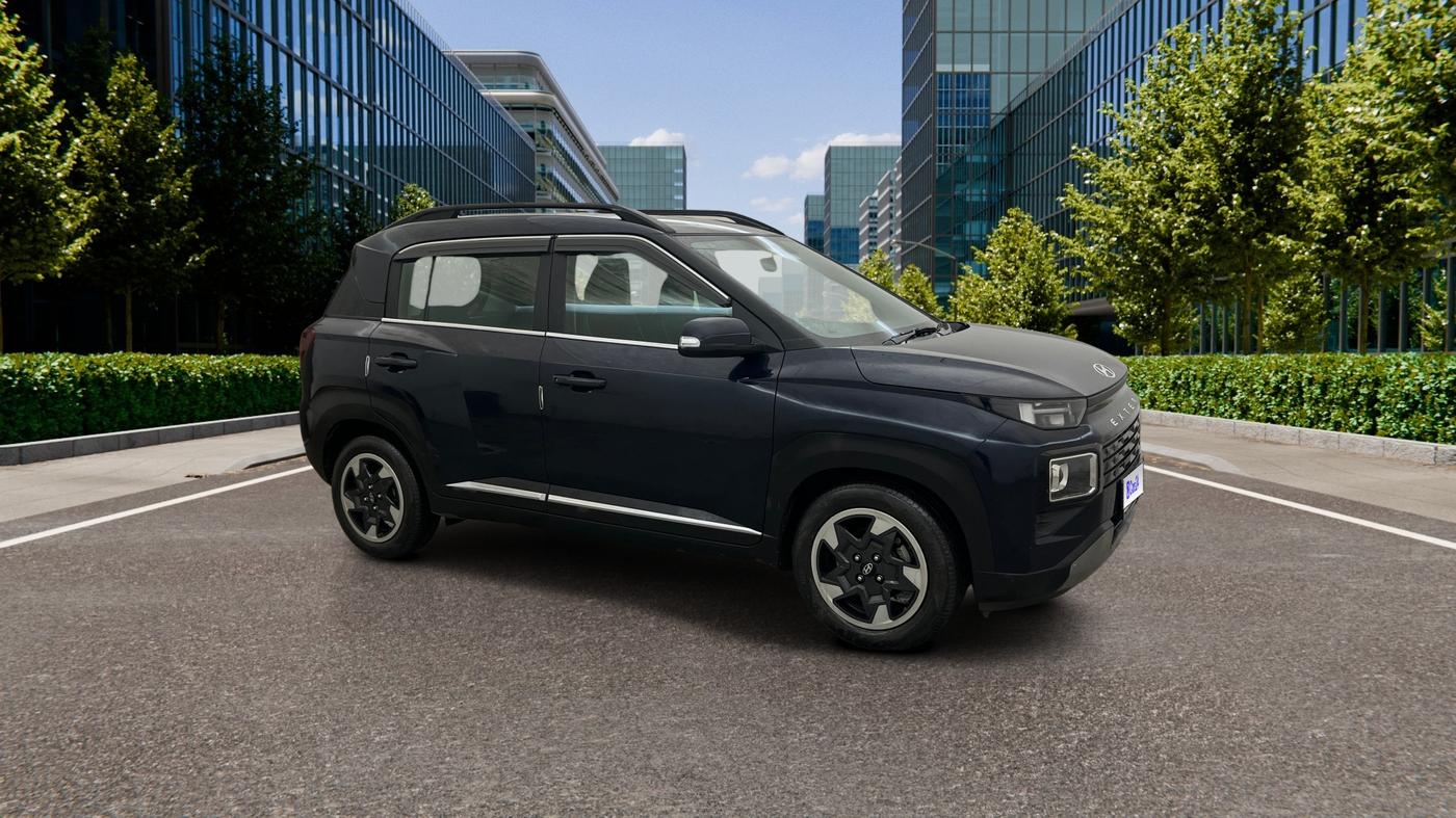 2024 Hyundai EXTER SX 1.2 CNG MT, CNG, Manual, 29,716 km, Right Front Diagonal