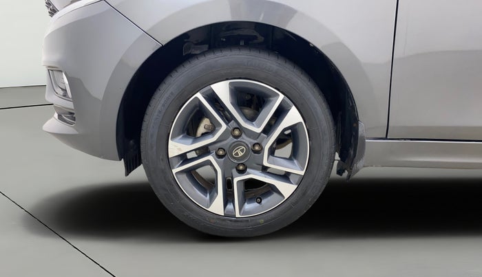2021 Tata Tiago XZA PLUS PETROL, Petrol, Automatic, 26,039 km, Left Front Wheel