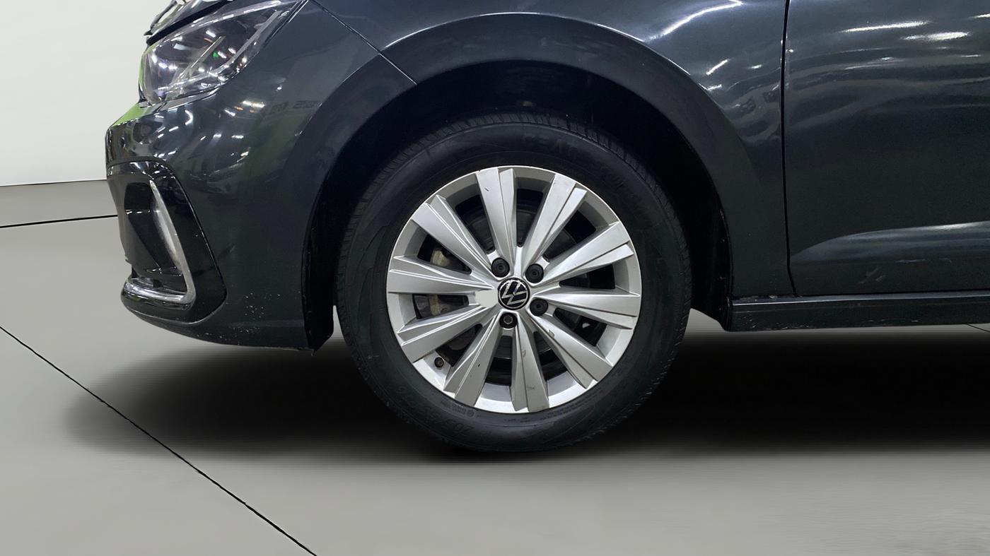 2023 Volkswagen VIRTUS HIGHLINE TSI 1.0 AT, Petrol, Automatic, 75,629 km, Left Front Wheel