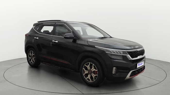 2022 KIA SELTOS GTX (O) 1.4 PETROL, Petrol, Manual, 52,485 km, Right Front Diagonal