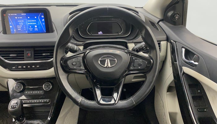 2022 Tata NEXON XZ PLUS (HS) PETROL, Petrol, Manual, 28,620 km, Steering Wheel Close Up