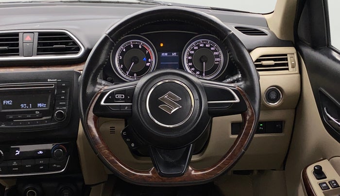 2018 Maruti Dzire ZXI, Petrol, Manual, 97,304 km, Steering Wheel Close Up