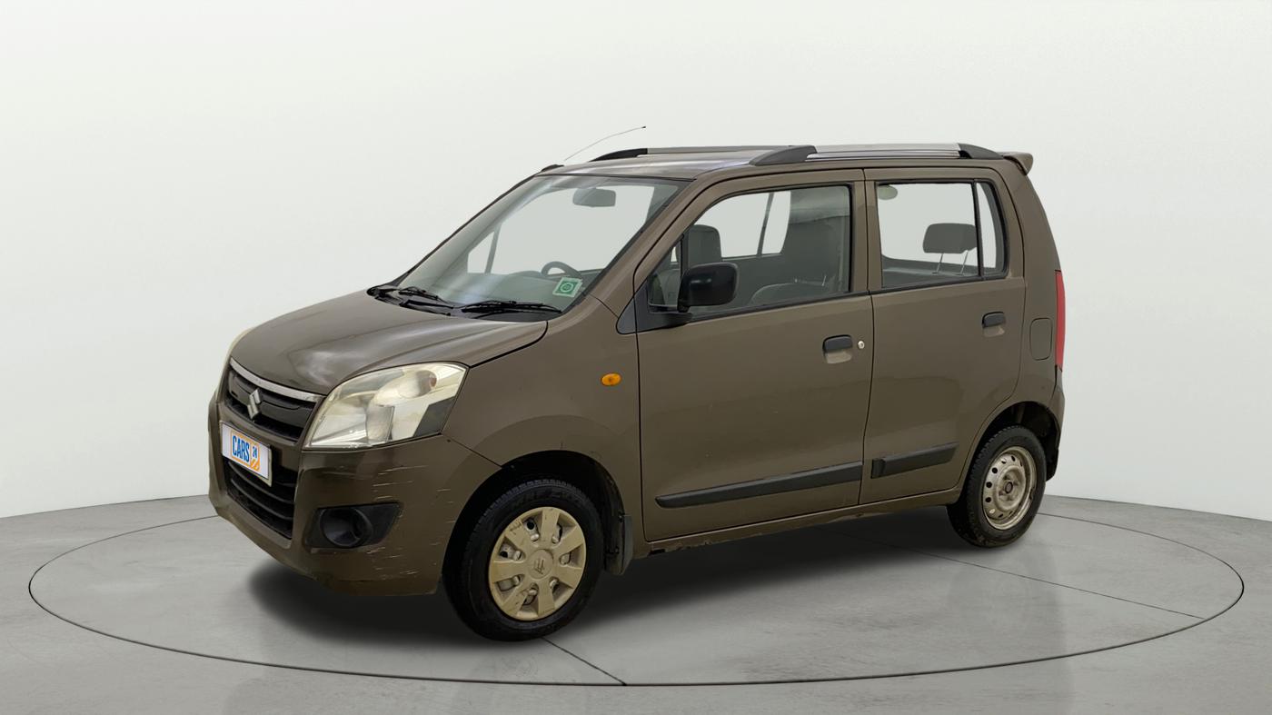 2013 Maruti Wagon R 1.0 LXI, Petrol, Manual, 37,023 km, Left Front Diagonal