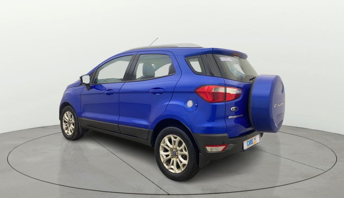 2015 Ford Ecosport TITANIUM 1.5L PETROL AT, Petrol, Automatic, 85,922 km, Left Back Diagonal