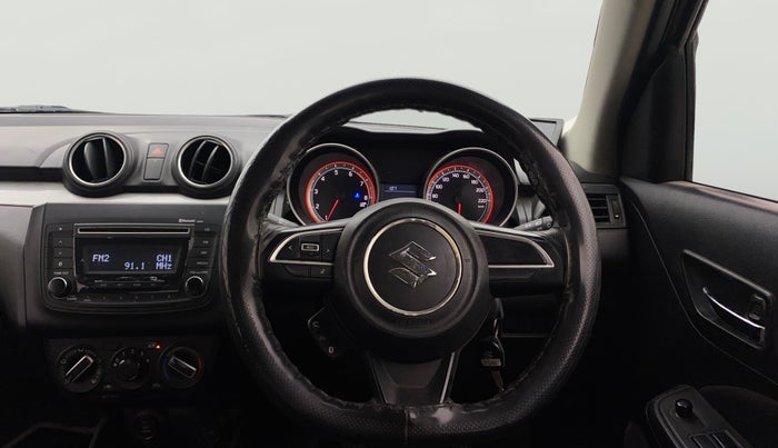 2018 Maruti Swift VXI, Petrol, Manual, 64,460 km, Steering Wheel Close Up