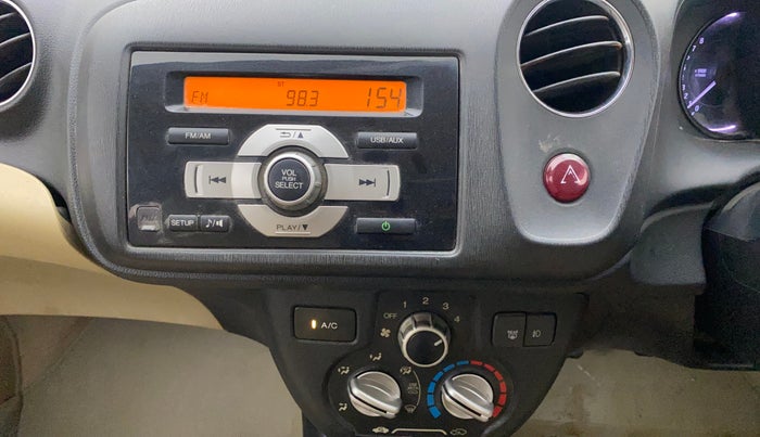 2015 Honda Amaze 1.2L I-VTEC VX, Petrol, Manual, 58,488 km, Air Conditioner