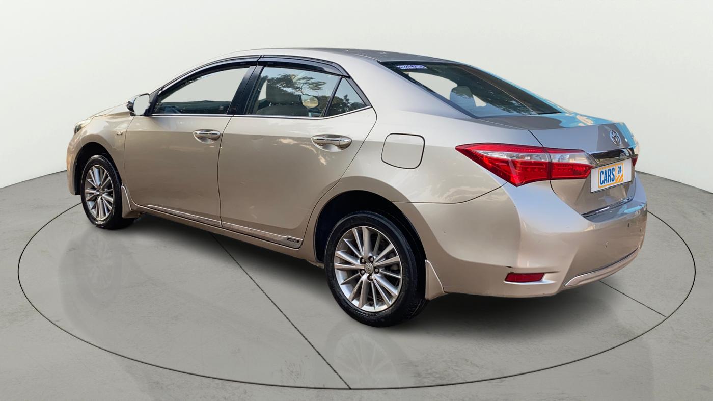 2015 Toyota Corolla Altis VL CVT PETROL, Petrol, Automatic, 60,262 km, Left Back Diagonal