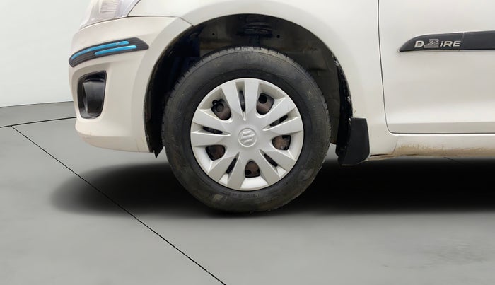 2014 Maruti Swift Dzire VXI, Petrol, Manual, 1,22,051 km, Left Front Wheel