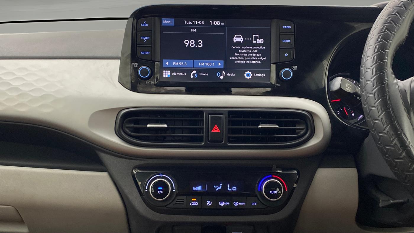 2024 Hyundai GRAND I10 NIOS ASTA AMT 1.2 KAPPA VTVT, Petrol, Automatic, 23,608 km, Air Conditioner